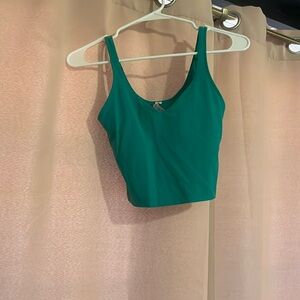 Teal lululemon align tank size 4